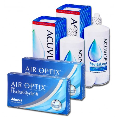 Pack Air Optix Hydraglyde RevitaLens